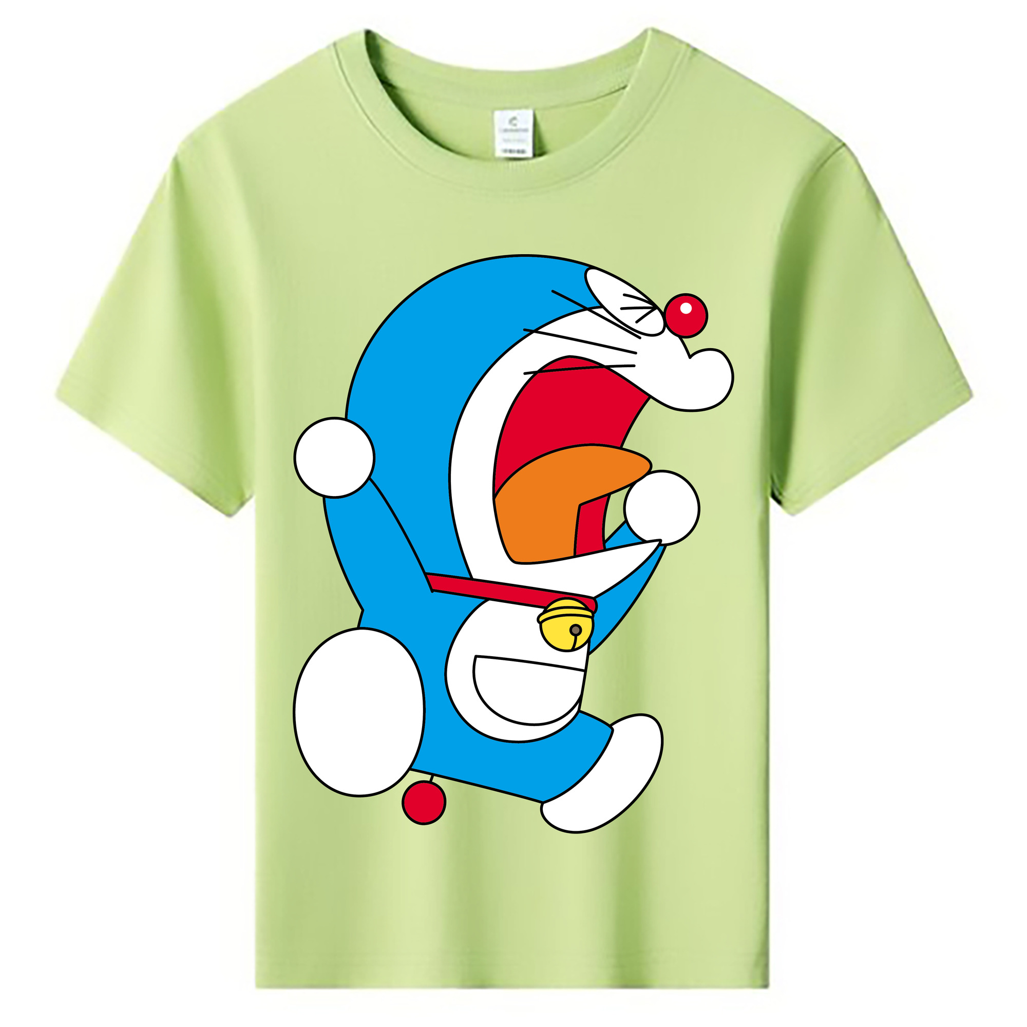 （画像用） ドラえもん Doraemon 綿100％キッズTシャツ（フロントプリント）